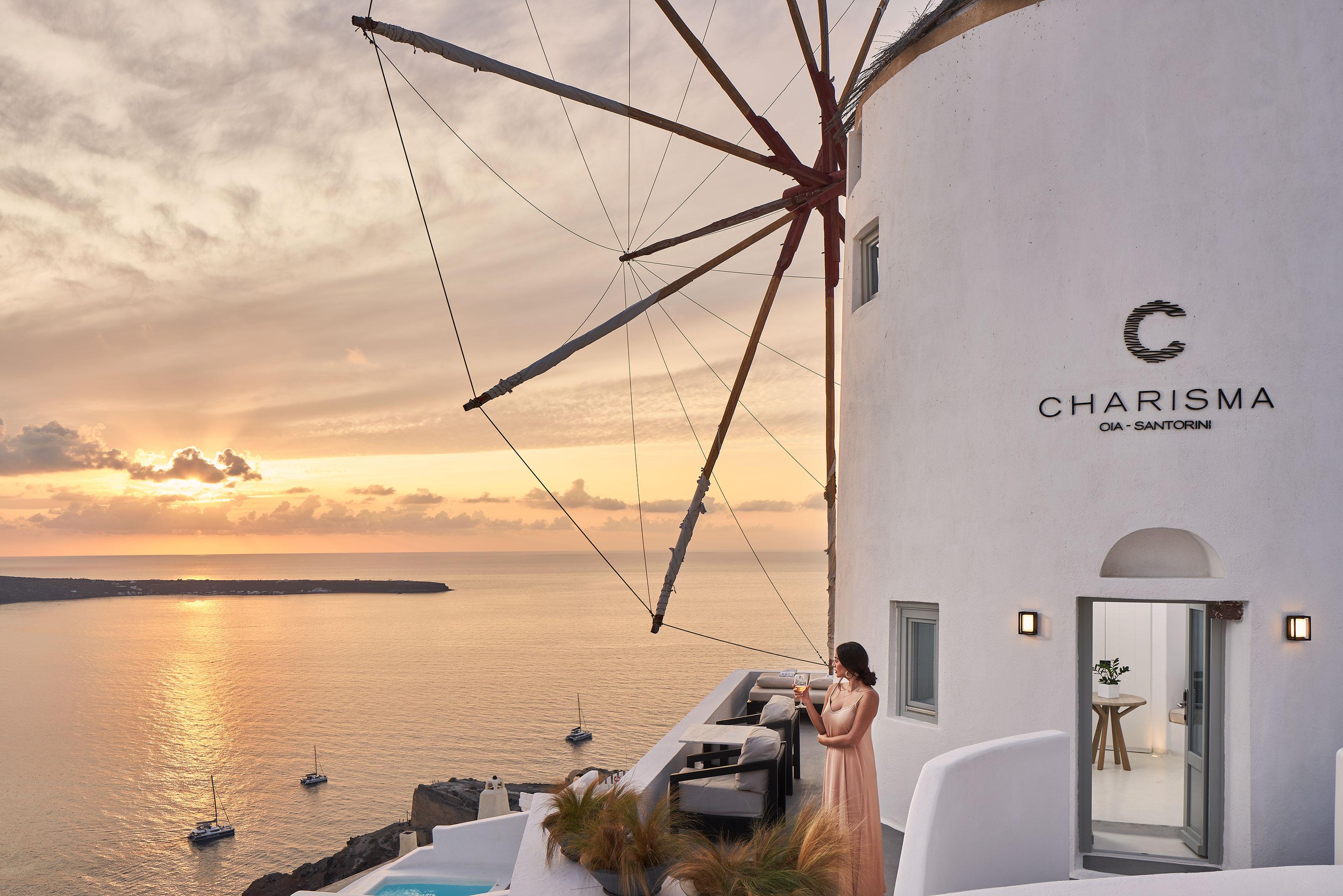 Charisma Suites (Adults Only) Oia  Luaran gambar