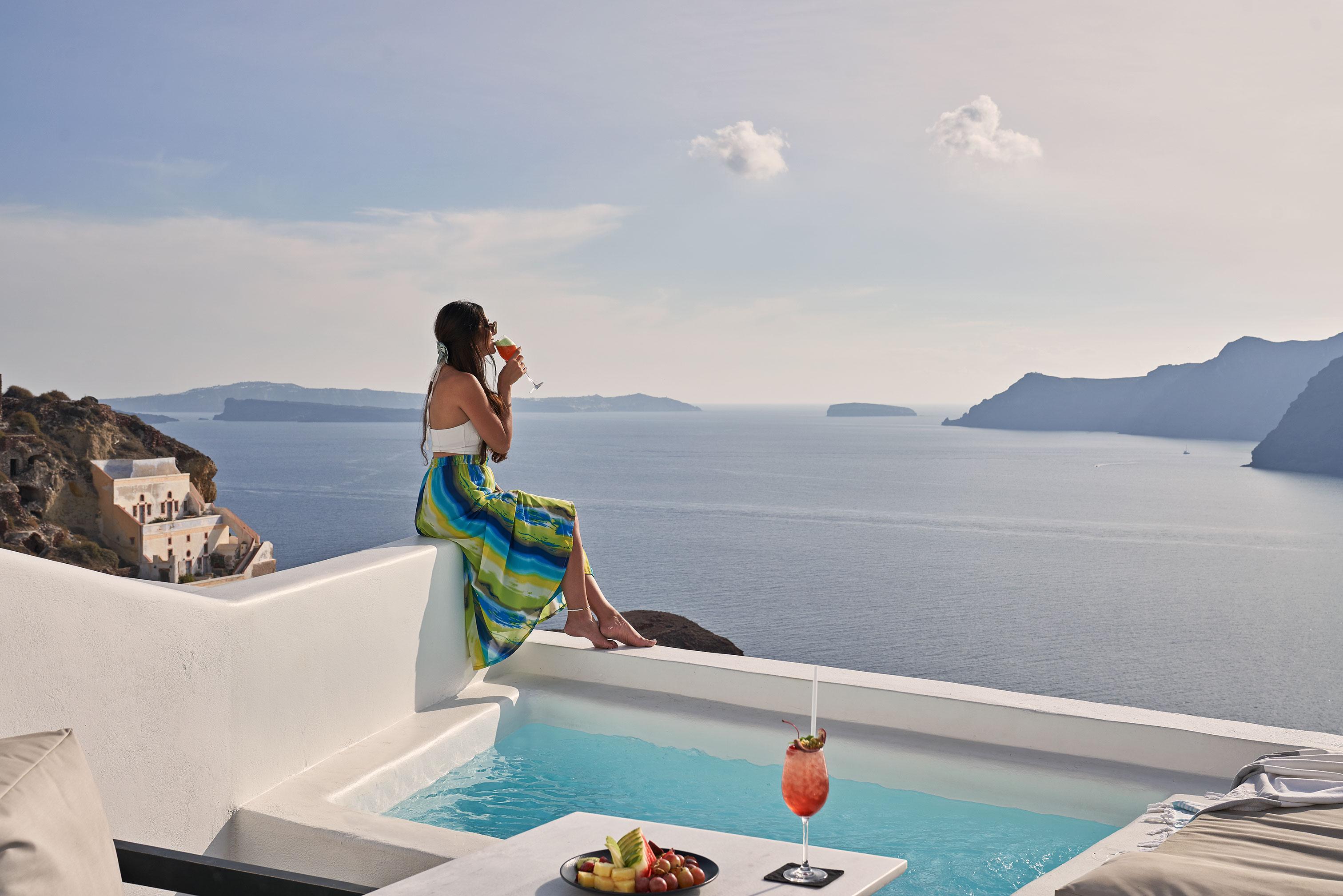 Charisma Suites (Adults Only) Oia  Luaran gambar